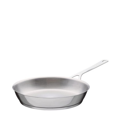 pots&pans long-handled pan in 18/10 stainless steel suitable for induction